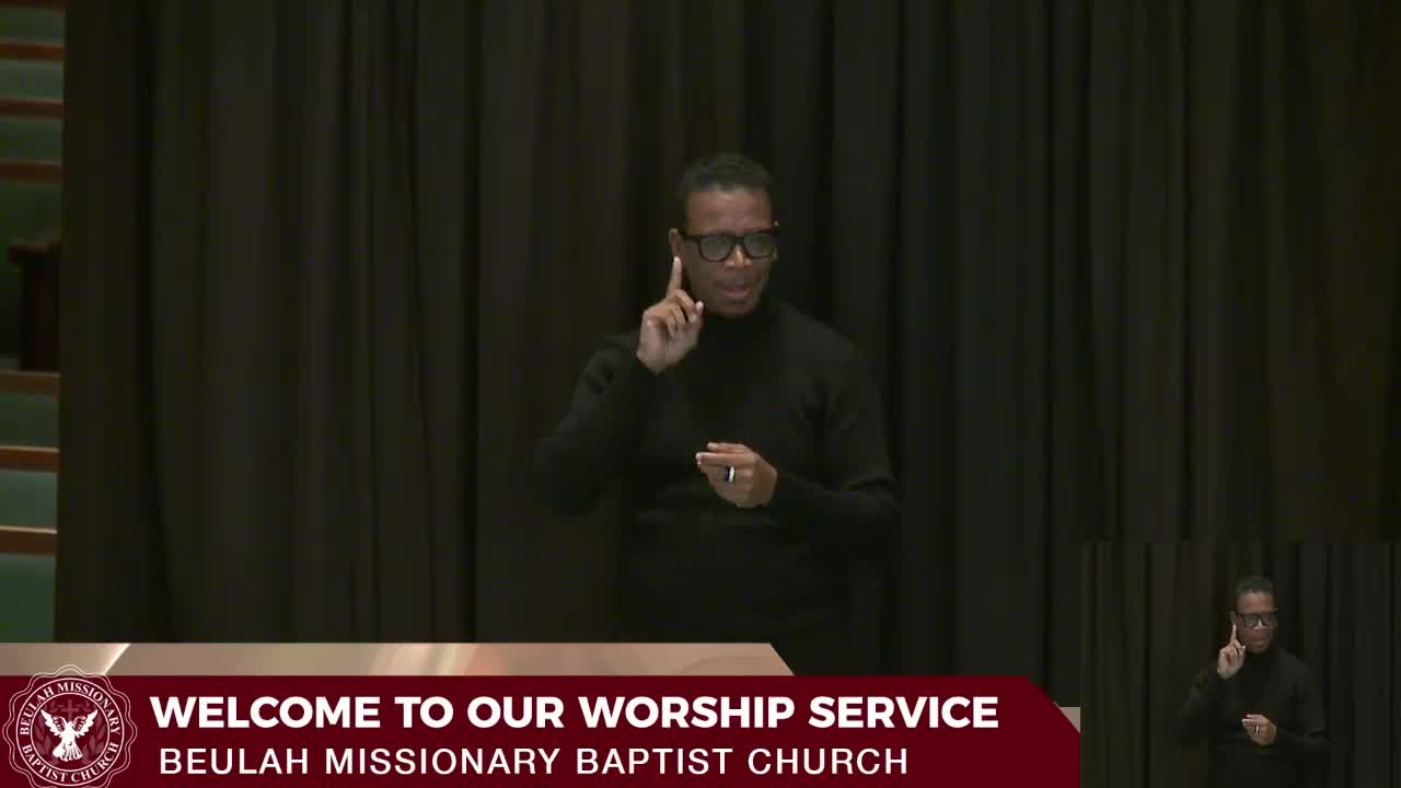 Worship Service: January 10, 2021