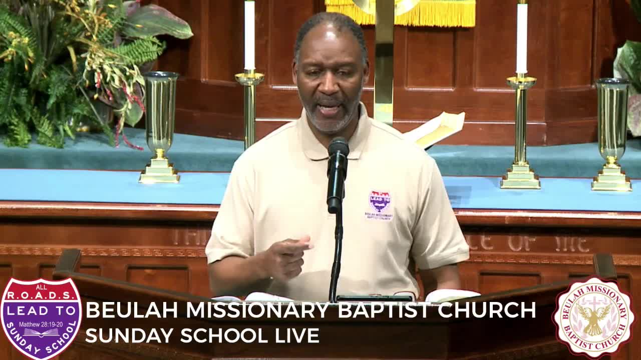 Beulah Missionary Baptist Church: Sunday School - January 31, 2021