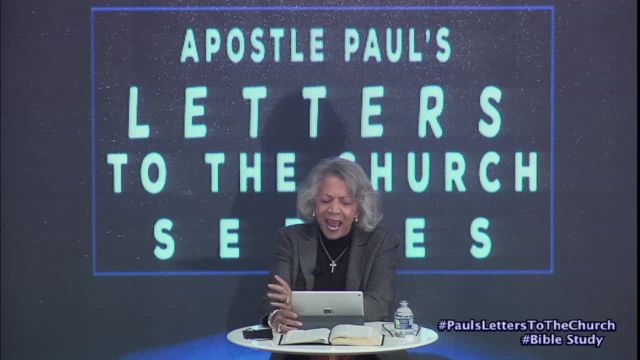 Apostle Paul's Letters to the Church Bible Study Series - Jan 27, 2021