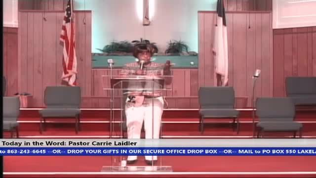 20200913 SUN 8:30AM WHEN A NATION FORGETS GOD PASTOR CARRIE LAIDLER