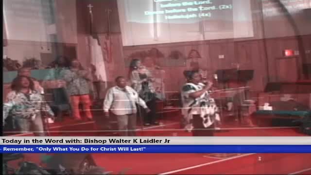 201014 WED, YOU ALREADY HAVE PERMISSION NOW FAITH IS PART 2, BISHOP WALTER K. LAIDLER JR