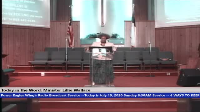 20200719, Sun 8:30AM, Seeing God In Your Daily Life, Minister Lilly Wallace