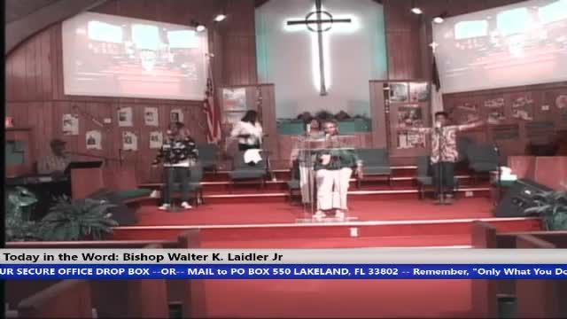 210324 Wed, Faith, 12 Advantages Black and Whites, Bishop Walter K. Laidler Jr