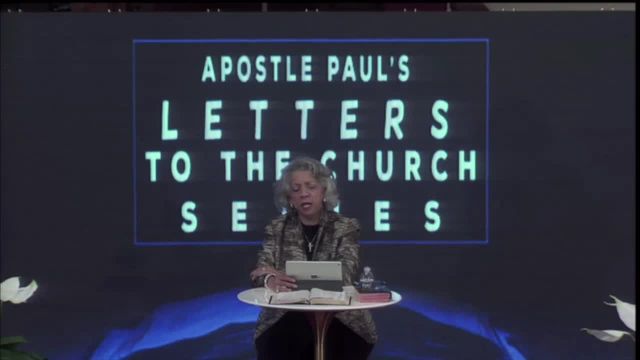 Apostle Paul's Letters to the Church Bible Study Series - March 10, 2021