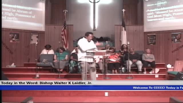 20200219 Wednesday 7PM TITLE: Holy Communion/ Perfection in the Spirit SPEAKER: Walter K. Laidler Jr.