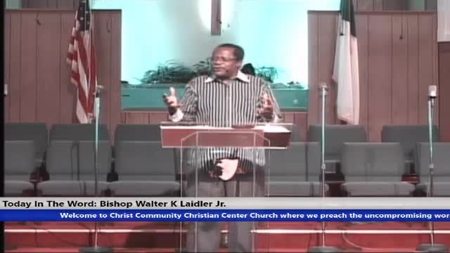 20200223 Sunday 10am TITLE: The Will Of God And Your Perfection SPEAKER: Bishop Walter K. Laidler Jr