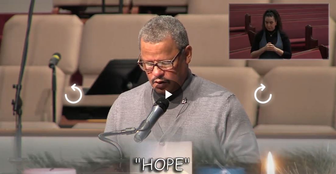 Hope, Pastor Luke E. Torian, Nov. 29, 2020 @ 11am