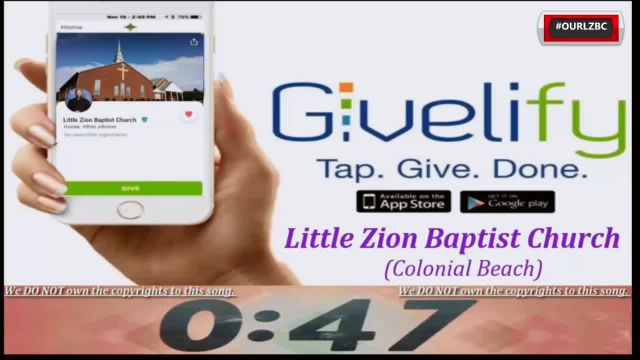 Little Zion Baptist Church TV  on May 02, 2021 