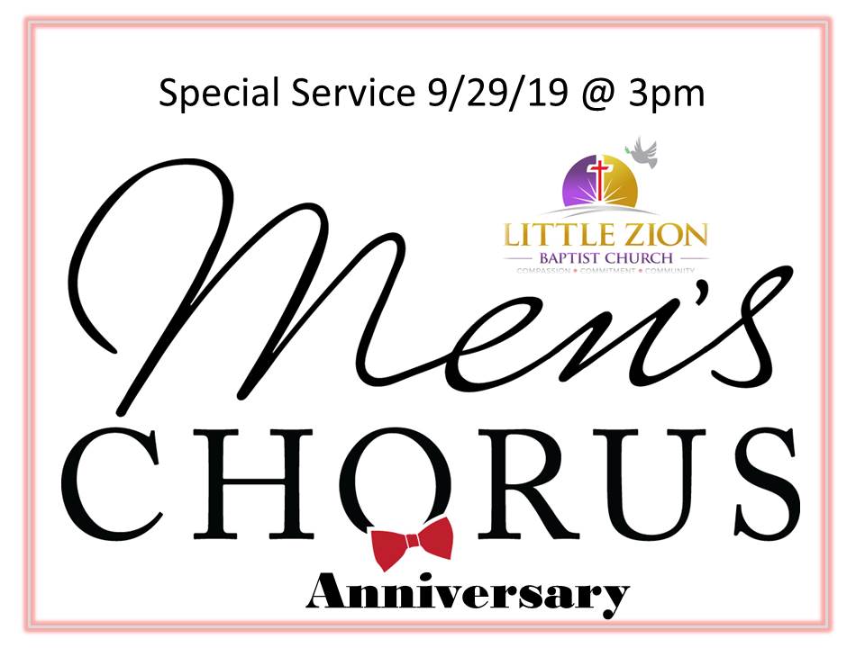9-29-19 Men's Chorus Anniversary