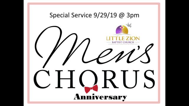9-29-19 Men's Chorus Anniversary