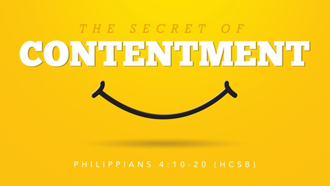 The Secret Of Contentment 