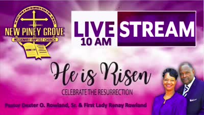 New Piney Grove M.B.C. April 12, 2020 Sunday Service