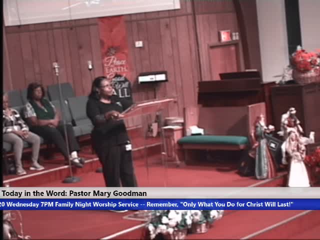 20200108 Wed 7pm God Is With Me Pastor Mary Goodman - 08 January 2020 - 07-41-41 PM
