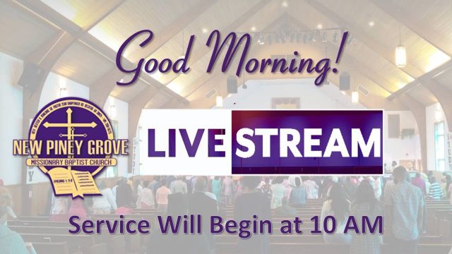 New Piney Grove Mar 29, 2020 Sunday Service