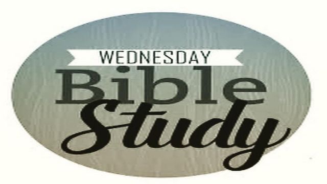 Wednesday Bible Study 