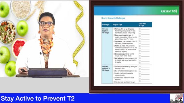 Stay Active to Prevent T2 10-23-20