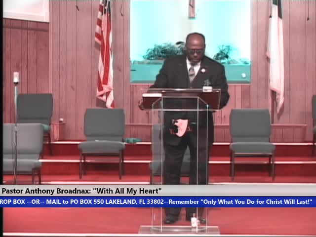 20201025 Sun 10 AM, With All My Heart, Pastor Anthony Broadnax - 25 October 2020 - 10-57-41 AM