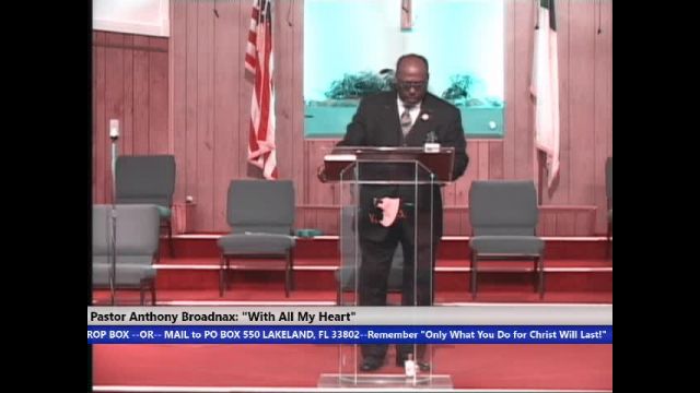 20201025 Sun 10 AM, With All My Heart, Pastor Anthony Broadnax - 25 October 2020 - 10-57-41 AM