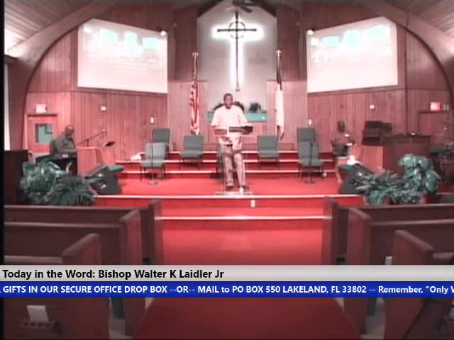 201028 Wed, Love God And Yourself First, Bishop Walter K. Laidler Jr