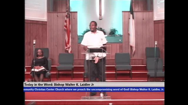 201101 SUN, Faith In GOD To Believe and Receive, Bishop Walter K. Laidler Jr