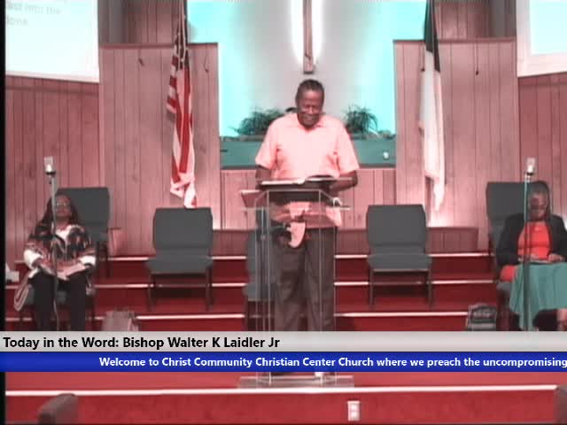 201108 SUN, ARE YOU TRULY BELIEVING & RECEIVING WITH YOUR CONSCIOUS MIND, BISHOP WALTER K. LAIDLER JR