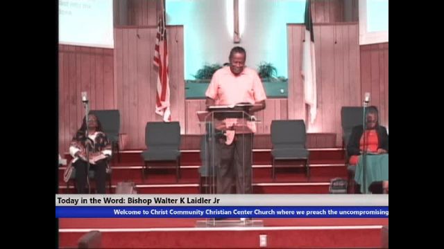 201108 SUN, ARE YOU TRULY BELIEVING & RECEIVING WITH YOUR CONSCIOUS MIND, BISHOP WALTER K. LAIDLER JR