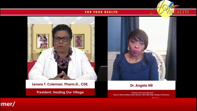 For Your Health interview with Dr. Leorne T. Coleman and Dr. Angela Hill