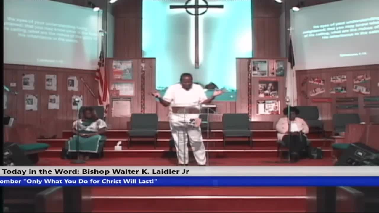 210131 Sun, The Anointing, Gift, Grace, and The Free Gift, Romans 5:15-21, For Once in My Life I Have Someone Who Needs Me, Bishop Walter K. Laidler Jr
