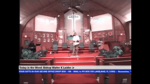 210210 Wed, Faith, Hope, Love, & Prayer - The Gracious Words of Your Mouth, Bishop Walter K. Laidler Jr