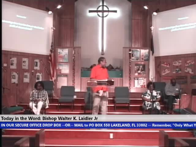 210310 Wed, Faith, Hope, Love and Prayer: What a Christian Is -There is No Disadvantage? Bishop Walter K. Laidler Jr Trim 2