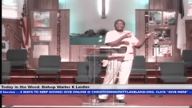 210411 Sun, Faith An Out of Body Experience, Bishop Walter K- Laidler Jr
