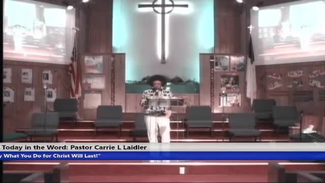 210418 Sun 8am HOP, Title:Whos Report Will You Believe, Faith Cometh By Hearing Part 2, Pastor Carrie Laidler  trim
