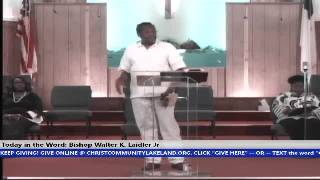 210502 Sun, Faith in GOD - An Enlightened Understanding of an Out of Body Experience, Bishop Walter K. Laidler Jr