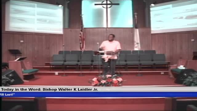 20191110 10AM SUN ''KNOW WHO YOU ARE IN CHRIST 5 WAYS TO RESIST THE DEVIL PART 4'' BISHOP WALTER K Laidler Jr