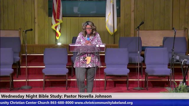 20240221 Wed, Who's Report Are You Going To  Believe? Pastor Novella Johnson