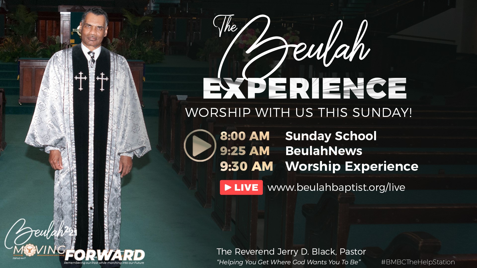 BMBC: Worship Service, August 8, 2021
