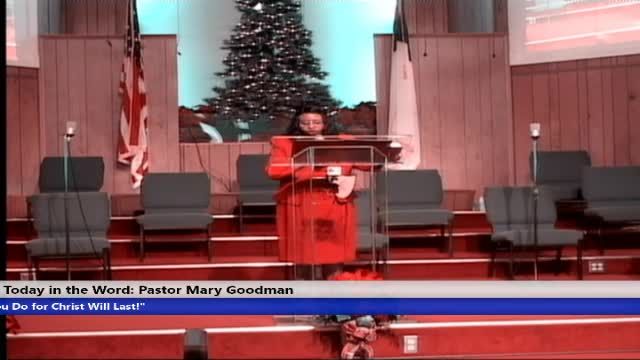 20211219 830am HOP Pastor Mary Goodman The Church and Its Walk of Faith