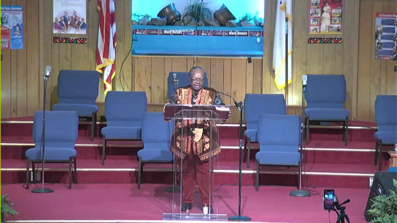 20220130 Sun 830am HOP, Do Not Become Slaves of Men, Minister Lillie Wallace