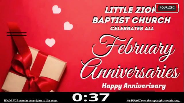Little Zion Baptist Church TV  on Feb 27 2022 