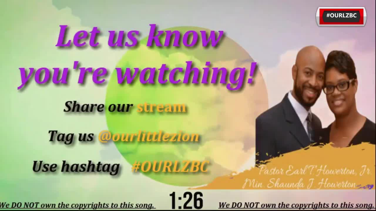 Little Zion Baptist Church TV  on Apr 03, 22 Get Back to Feeling Blessed
