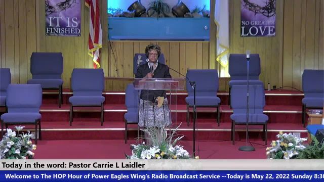20220522 Sun HOP, The Righteousness of God Revealed through Our Faith Roman's 1:17, Pastor Carrie Laidler