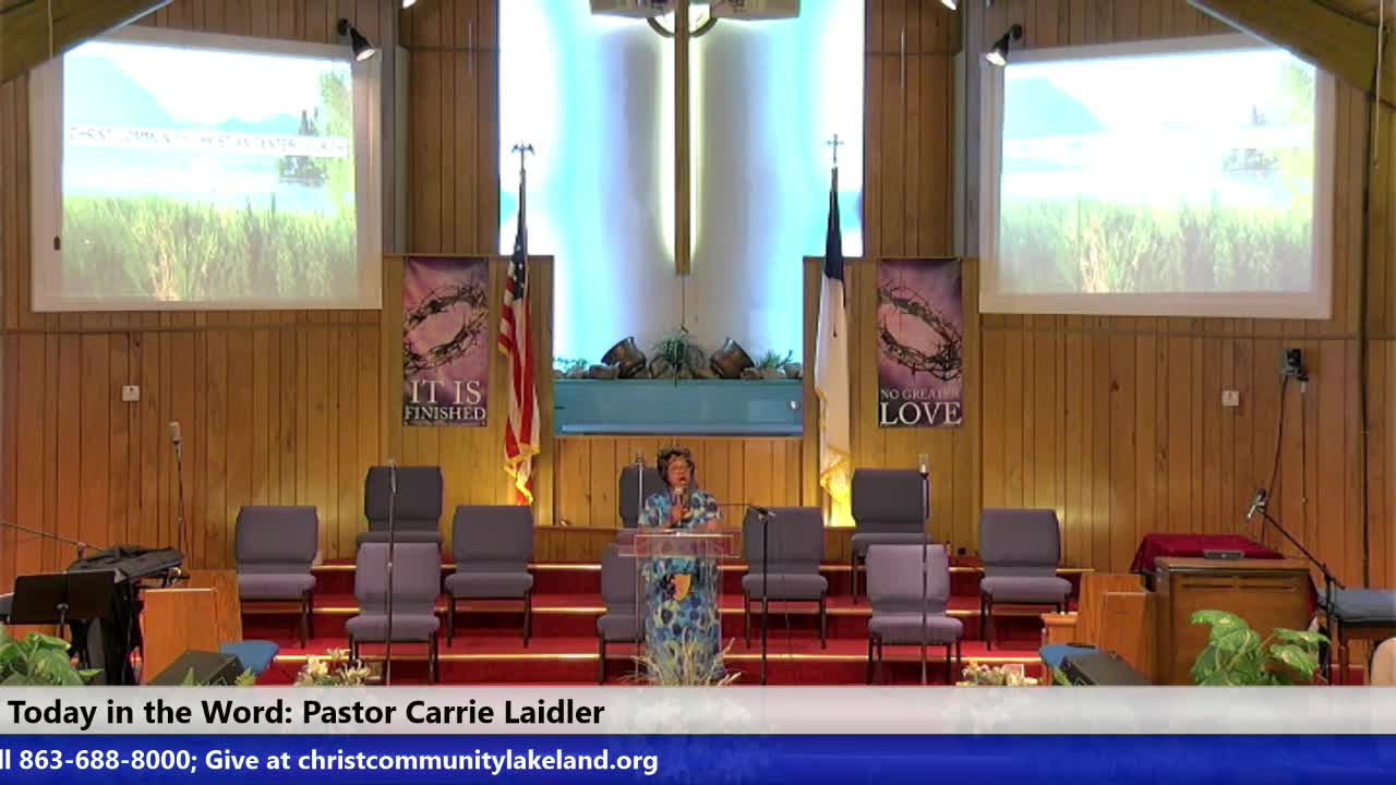 20220529 Sun HOP, Righteousness Of God Is Revealed Through Our Faith Part 2, 2 Peter 1 vs 1-4, Pastor Carrie Laidler