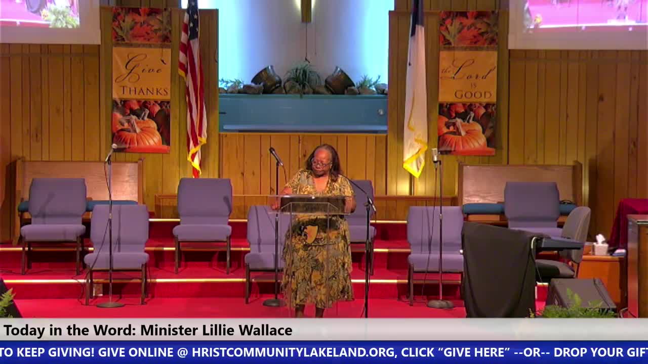 20221002 Sun HOP, The Power of a Praying Woman, Minister Lillie Wallace