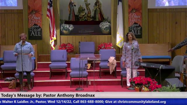 20221214 Wed 7pm Full Service, Christ The Great One - Part 2, Matthew16:16, Pastor Anthony Broadnax