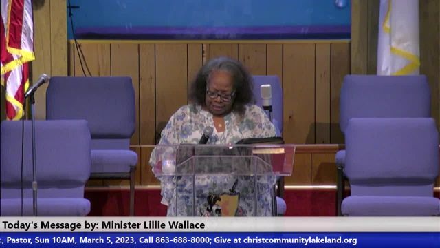 20230305 Sun HOP, Lord Do It For Me, Minister Lillie Wallace