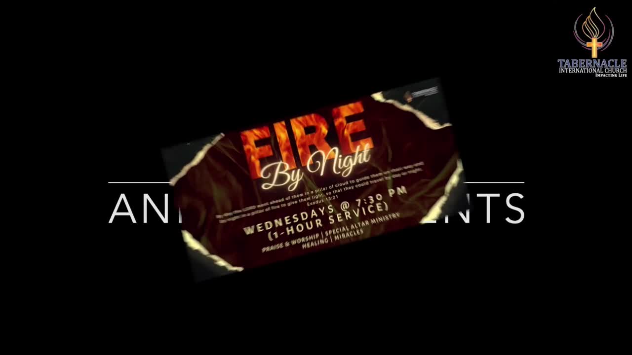 ''Life in the Spirit'' Series Part 1 - Fire By Night on 24-May-23