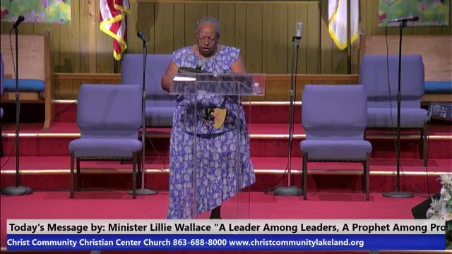 20230924 Sun HOP 8:30am,  A Leader Among Leaders, A Prophet Among Prophets, Minister Lillie Wallace
