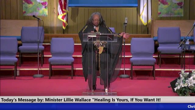 20231015 Sun HOP 8:30am, Healing Is Yours, If You Want It. Minister Lillie Wallace