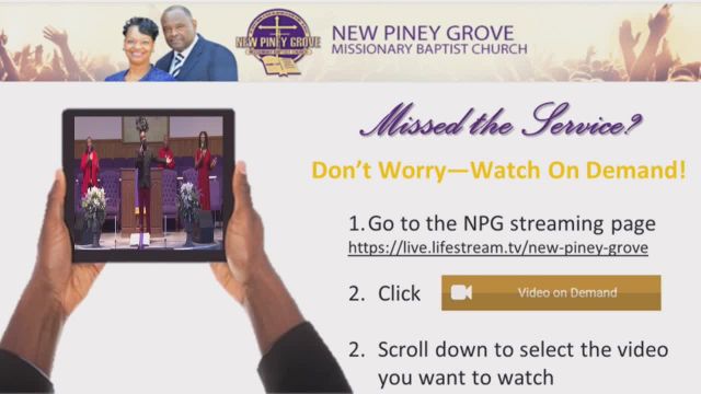 New Piney Grove Missionary Baptist Church  on 22-Oct-23-13:48:41