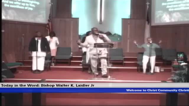 210516 Sun (Full Service), Faith in God Gal 6 verse 5, Faith in God means Faith is at Work when You are! If You're not working Faith isn't Either!--- Bishop Walter K- Laidler Jr